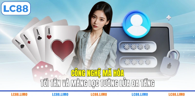 Công nghệ mã hóa tối tân và màng lọc tường lửa đa tầng