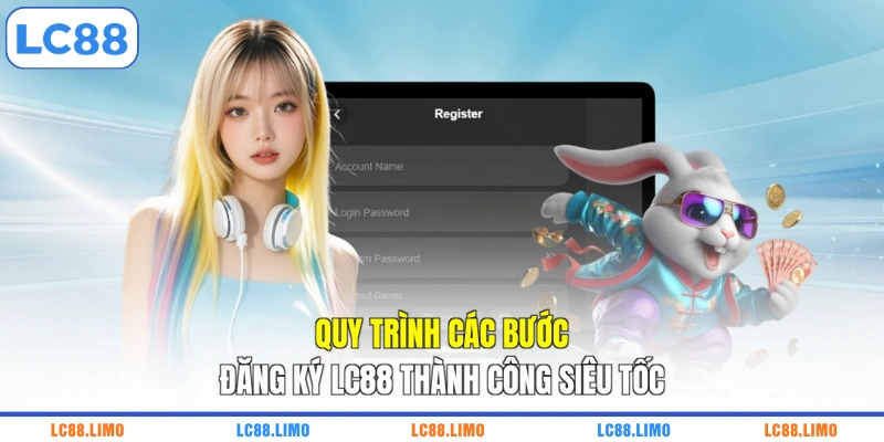 Quy trình các bước đăng ký LC88 thành công siêu tốc